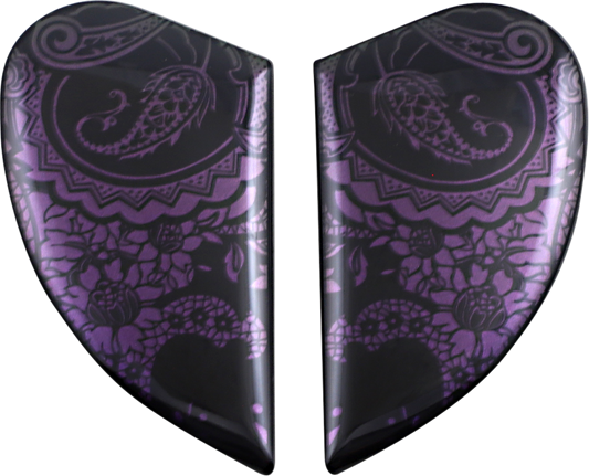 Airform™ Side Plates - Chantilly Opal - Purple