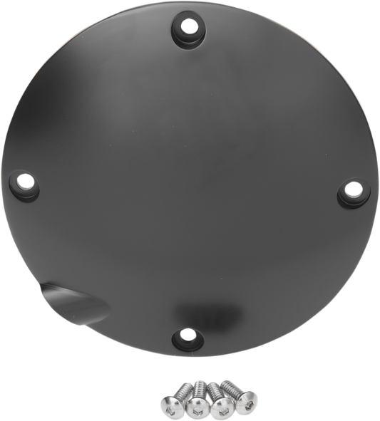 Cubierta del Derby - Negro Satinado