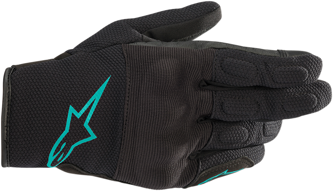 Stella S-Max Gloves - Black/Teal - XS