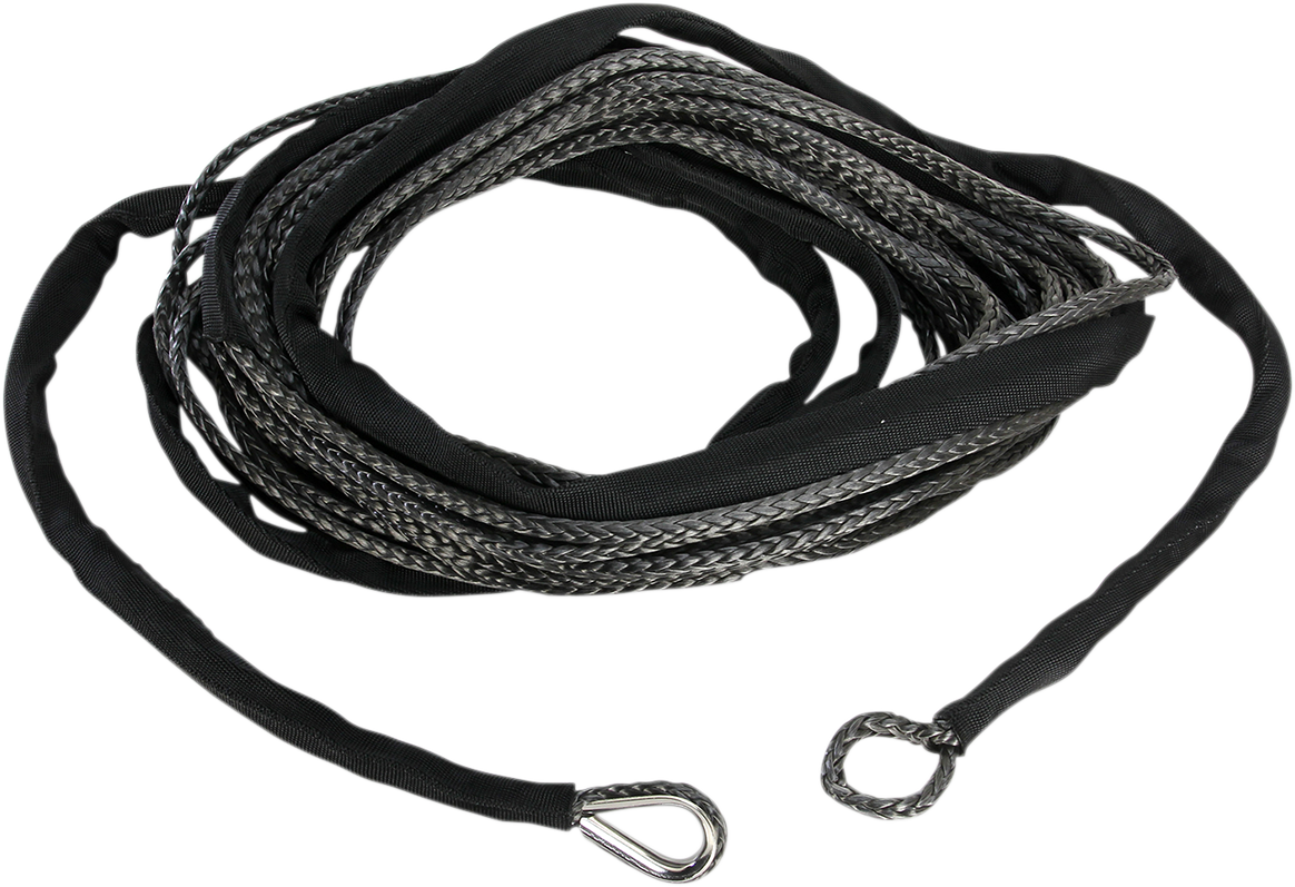 Winch Rope - Black - 1/4" x 50'