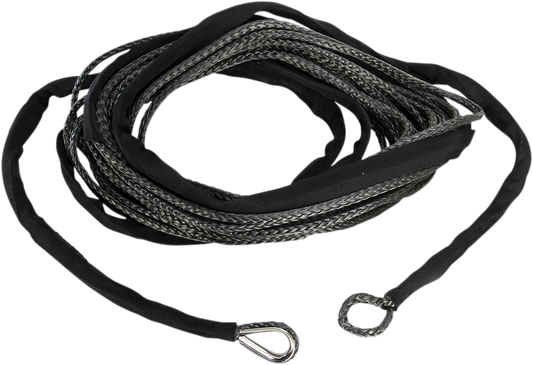 Winch Rope - Black - 1/4" x 50'