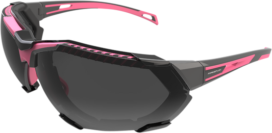FF4 Sunglasses - Foam - Gray/Pink - Smoke
