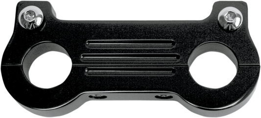 1" Gauge Mount Adapter - Black