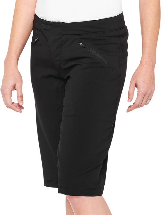 Women's Ridecamp Shorts - Black - XL