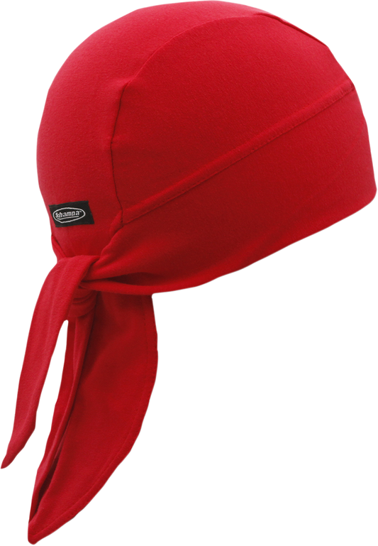 Wide Band Headwrap - Red