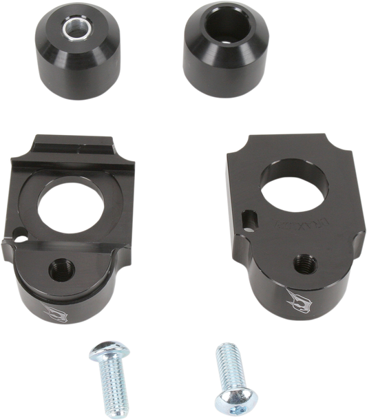 Axle Block Sliders - Suzuki - Black