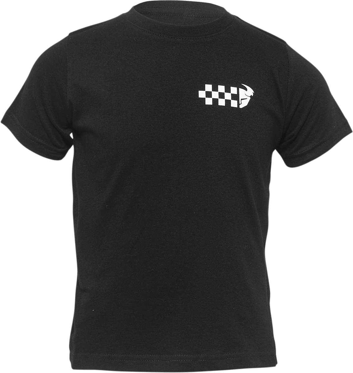 Toddler Checkers T-Shirt - Black - 4T