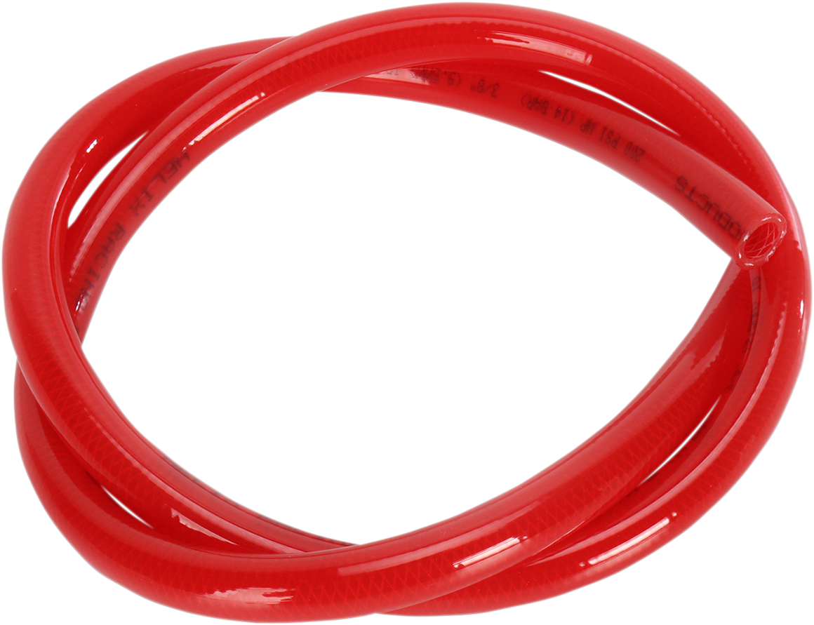 High-Pressure Fuel Line - Red - 3/8" - 3'