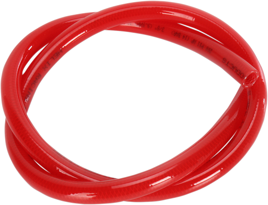 High-Pressure Fuel Line - Red - 3/8" - 3'