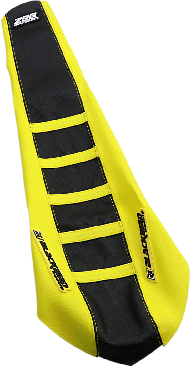 Zebra Seat Cover - Gripper - Black/Yellow