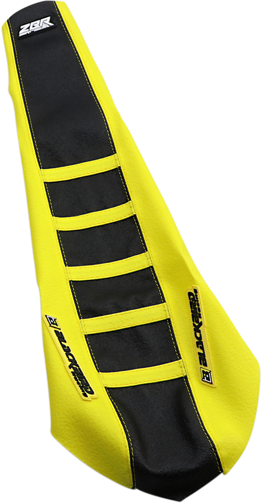 Zebra Seat Cover - Gripper - Black/Yellow