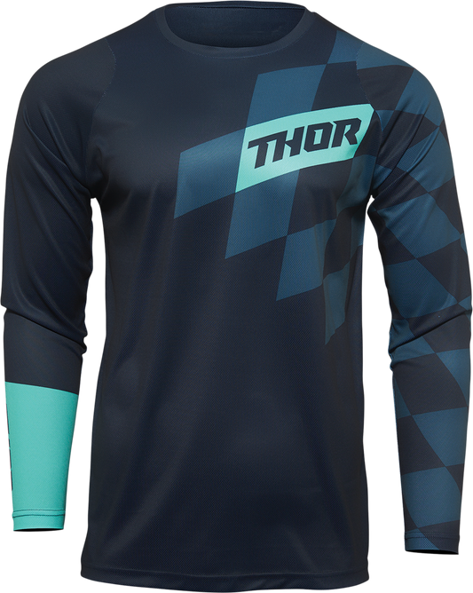 Sector Birdrock Jersey - Midnight/Mint - 2XL