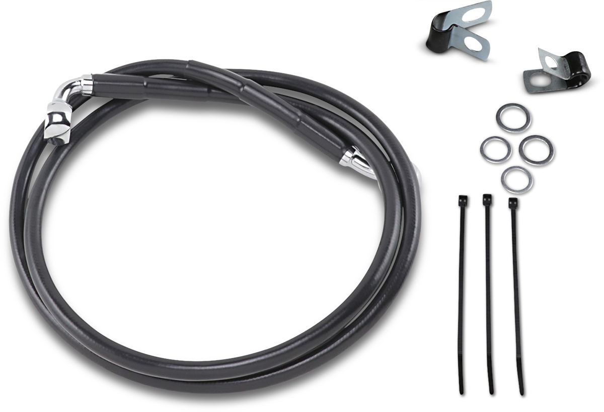 Front Brake Line '95-'99 Black