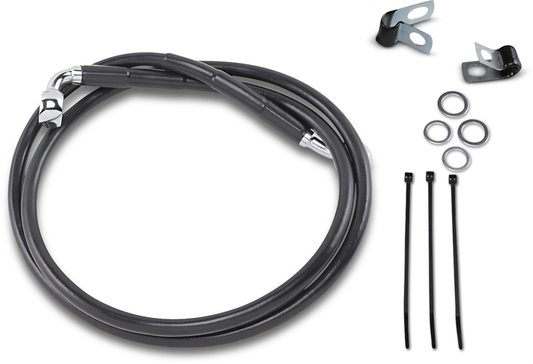 Front Brake Line '95-'99 Black