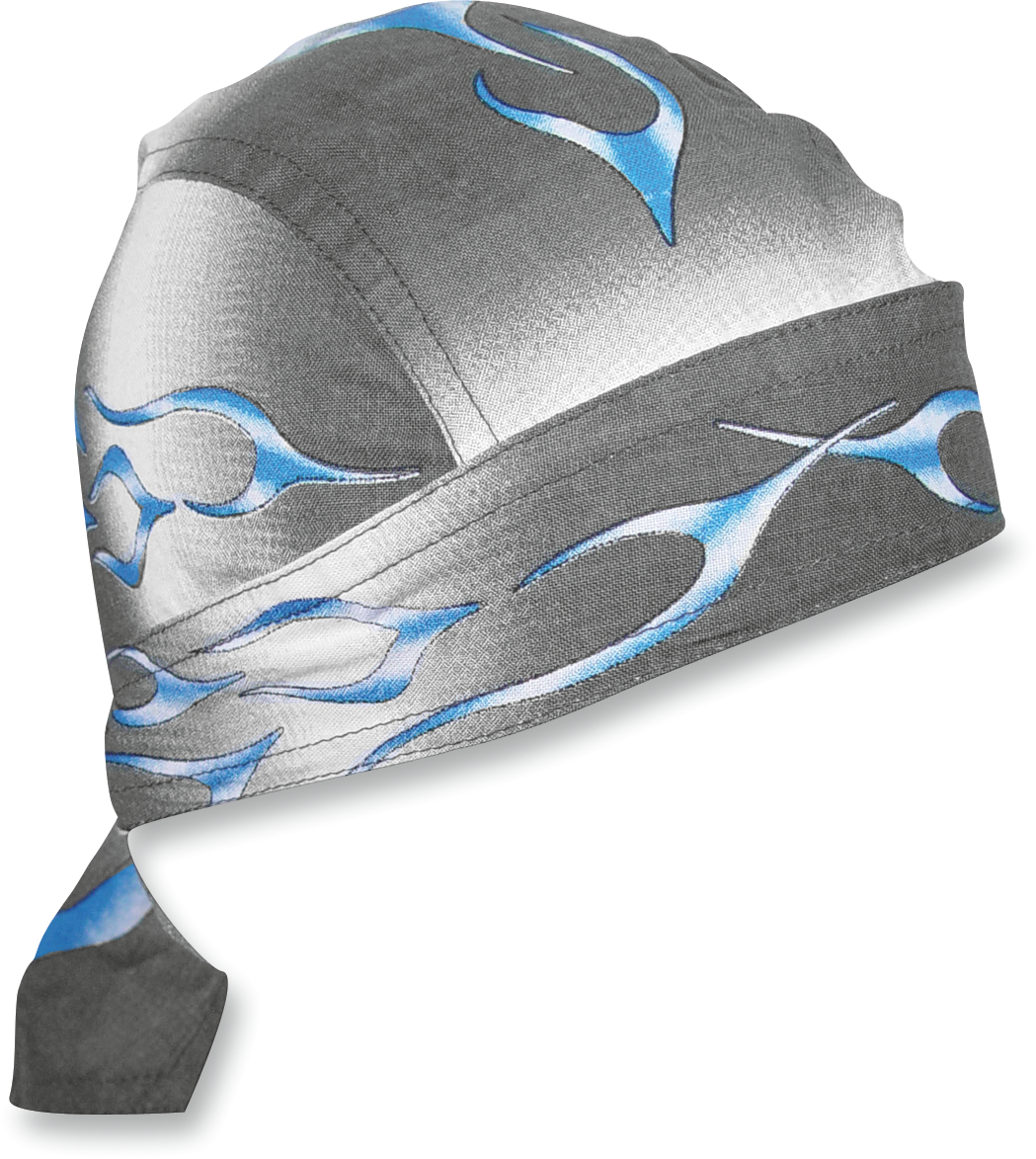 FlydannaÂ® Head Wrap - Flame Blue