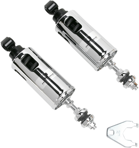 422 Series Adjustable Shocks - Chrome - Standard