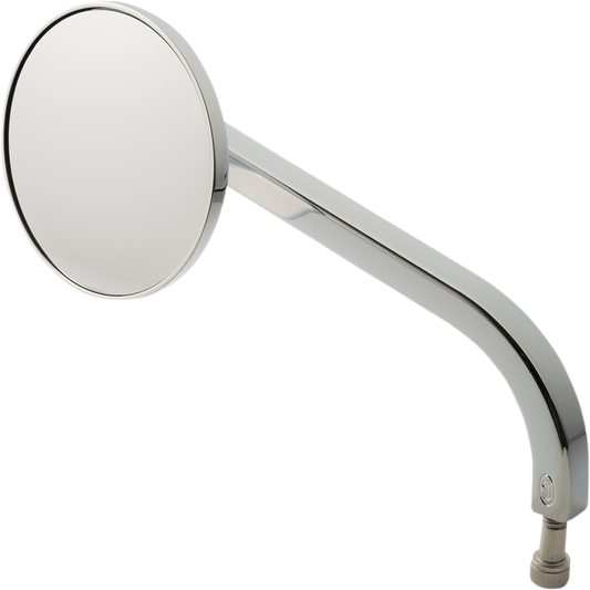 No. 7 Standard 3-1/4" Round Mirror - Chrome - Left