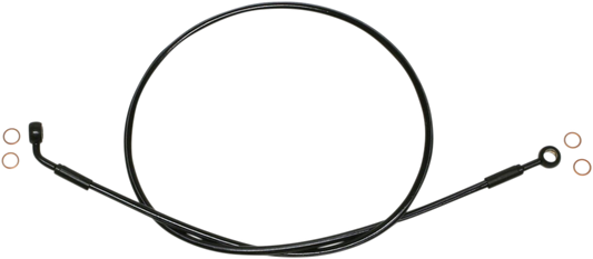 Brake Line - EZ Align - Stainless Steel - Black