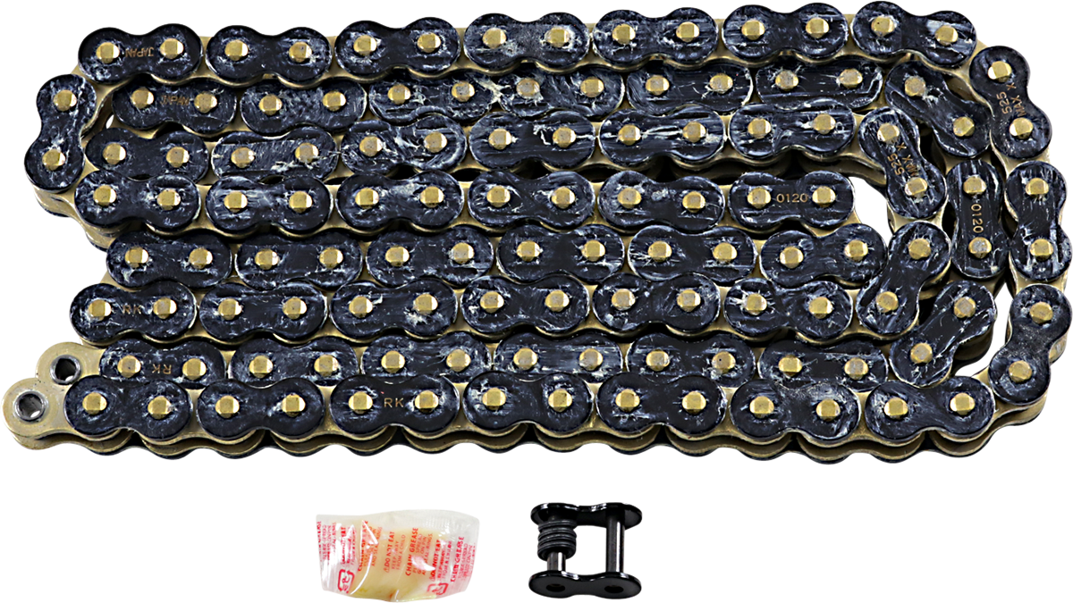 525 Max X - Chain - 150 Links - Black & Gold