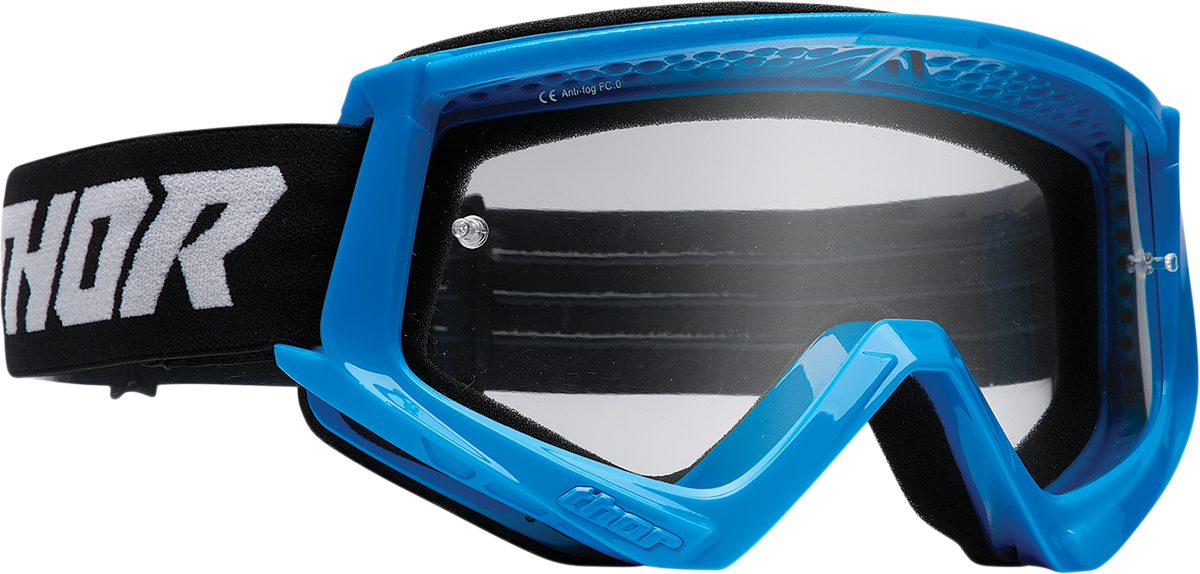 Youth Combat Goggles - Racer - Blue/Black