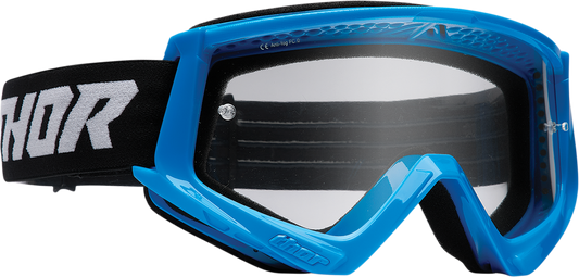 Youth Combat Goggles - Racer - Blue/Black