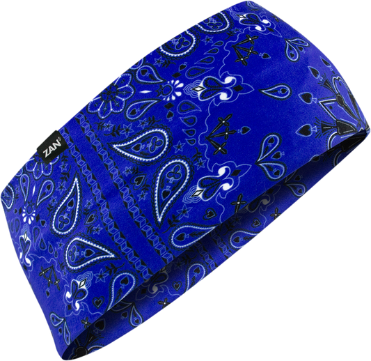 SportFlexÂ® Headband - Navy Paisley