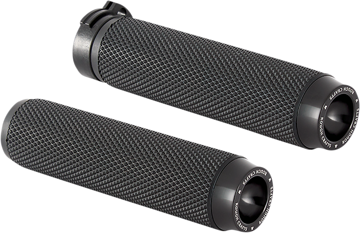 Grips - Knurled - Cable - Black
