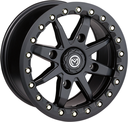 Beadlock Wheel - 544X - Front/Rear - Black - 14x7 - 4/136