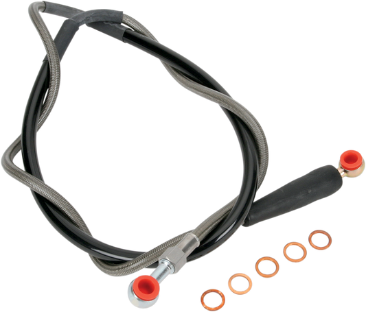 Brake Line - Front - Stainless Steel - Husaberg/Husqvarna/KTM