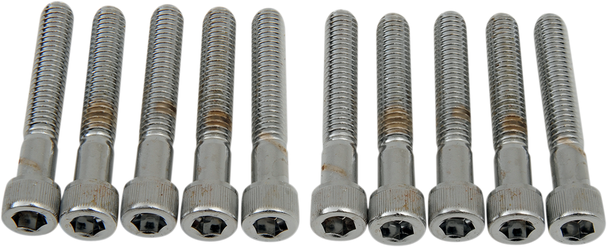 Tornillos allen estriado 5/16-18 X 2" Drag Specialties cromo