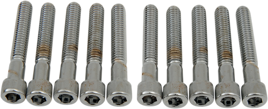 Tornillos allen estriado 5/16-18 X 2" Drag Specialties cromo