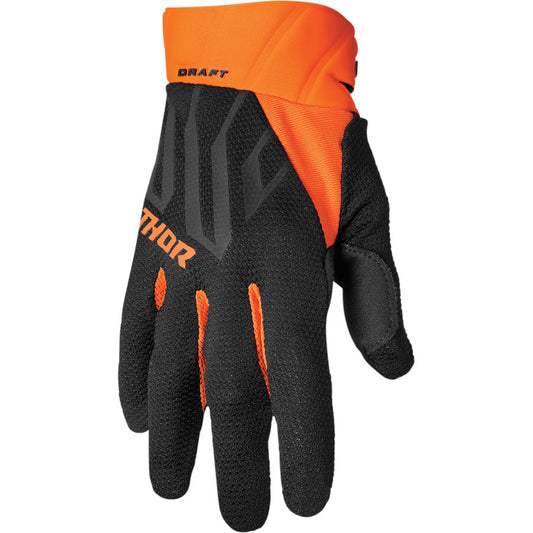 Draft Gloves - Black/Orange - XS
