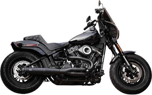 Escape 2:1 50 State para Softail M8 - Negro