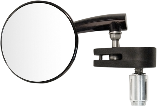 Bar End Mirror - Black - Left