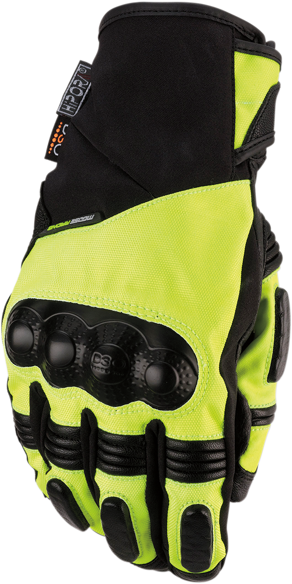 ADV1™ Short Gloves - Black/Hi-Viz - 2XL