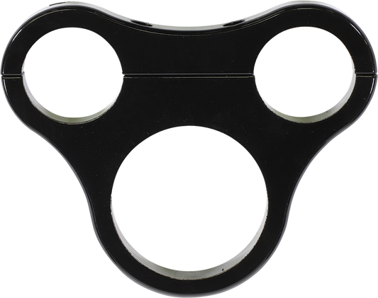 1.5" T-Bar Gauge Mount - Gloss Black - For Mini Gauge