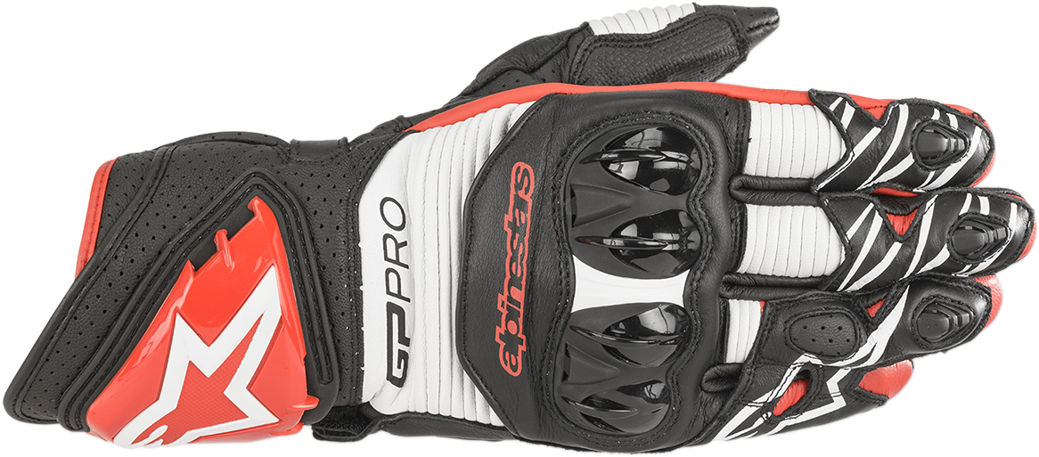 GP Pro R3 Gloves - Black/White/Red - Small