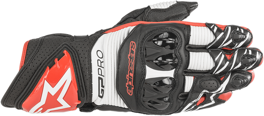 GP Pro R3 Gloves - Black/White/Red - Small