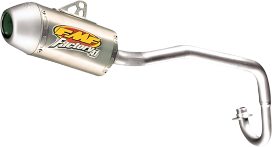 Factory 4.1 Exhaust - Anodized Titanium/Stainless Steel