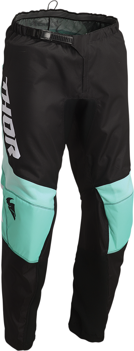 Sector Chev Pants - Black/Mint - 28