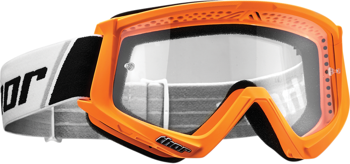 Youth Combat Goggles - Flo Orange