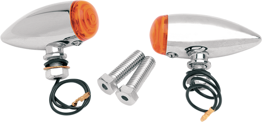 Bullet Marker Light - Chrome/Smooth