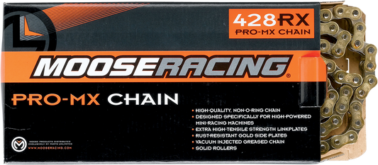 428 RXP Pro-MX Chain - Gold - 100 Links