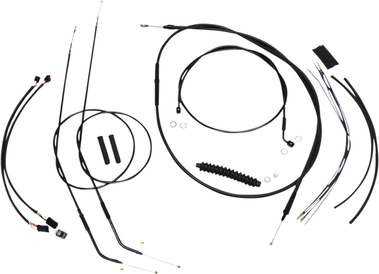 Control Cable Kit - XR - Black
