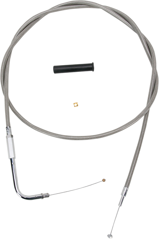 Throttle Cable - 56" - Braided