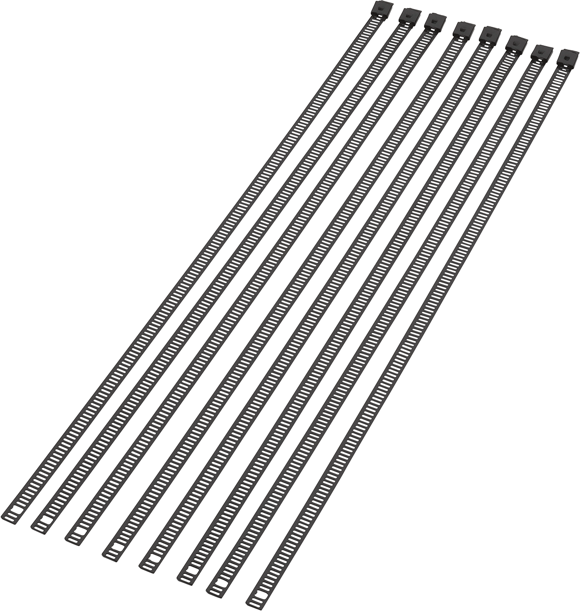 Cable Tie - Black - 14" - 8 Pack