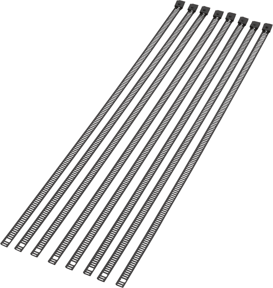 Cable Tie - Black - 14" - 8 Pack