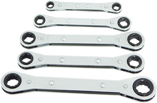 Wrench Set Ratcheting Society of Automotive Engineers