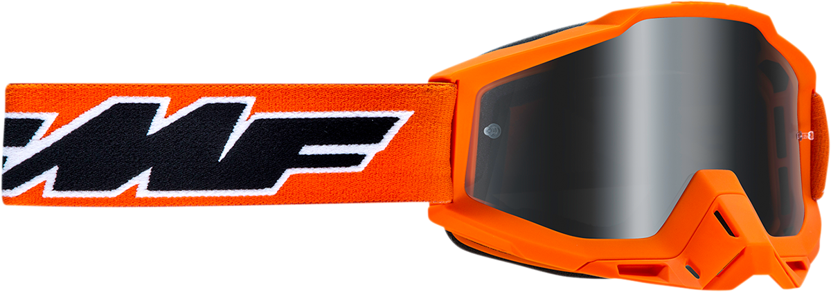 Youth PowerBomb Goggles - Rocket - Orange - Silver Mirror