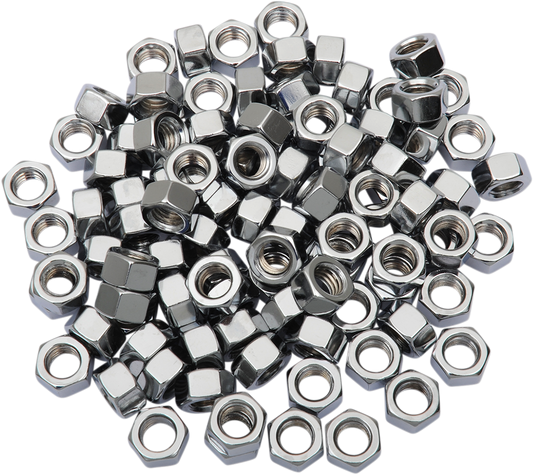 3/8"-16 Chrome Hex Nut